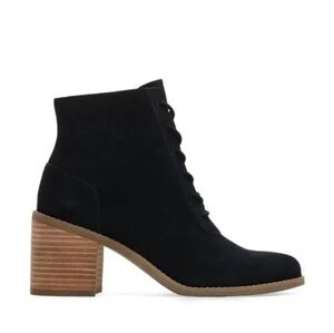 NIB* TOMS Evelyn Lace-Up Bootie, Size 5